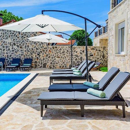 Luxury Stone Villa With Pool - Brisevo Exterior foto